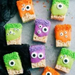 A selection of spooky Halloween desserts perfect for festive snacking.