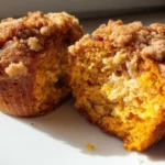 Amazing Spiced Pumpkin Streusel Muffins with a delicious streusel topping