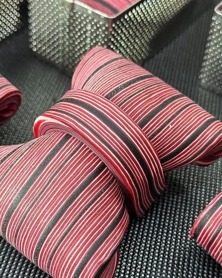 Freshly baked croissant from Chef Broich, showcasing perfect layers and pastry technique.
