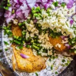 Delicious coconut curry chicken made in a crock pot for a hearty meal.