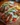 Crispy chicken pitas with fresh vegetables and tzatziki sauce