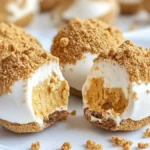 No Bake Pumpkin Cheesecake Balls dessert served on a plate