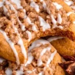 Delicious Pumpkin Coffee Cake Cookies topped with cinnamon and sugar