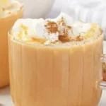 Delicious Pumpkin Spice Milk served in a cozy autumn setting