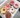 Delicious cupcakes with colorful frosting and sprinkles