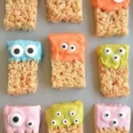 Spooky Rice Krispie Treat Monsters for Halloween