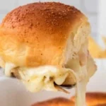 Turkey and Cheese Sliders served on a plate with fresh ingredients.