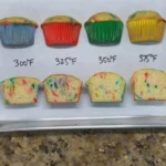 Delicious freshly baked cupcakes with colorful frosting