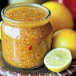 Bottle of Caribbean Lime Lemon Pepper Sauce with fresh limes and lemons.