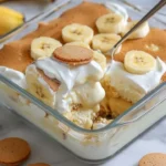 Delicious classic no-bake dessert served in a beautiful dish