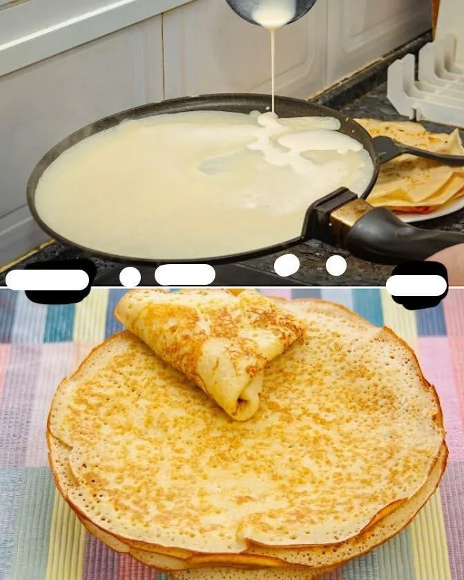 Delicious fluffy pancakes made from homemade pancake batter