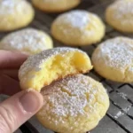 Soft lemon cookies with a tender texture and bright lemon flavor